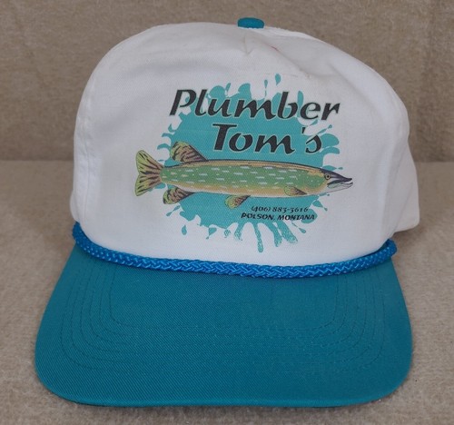 Plumber tom strapback cap - strapback,