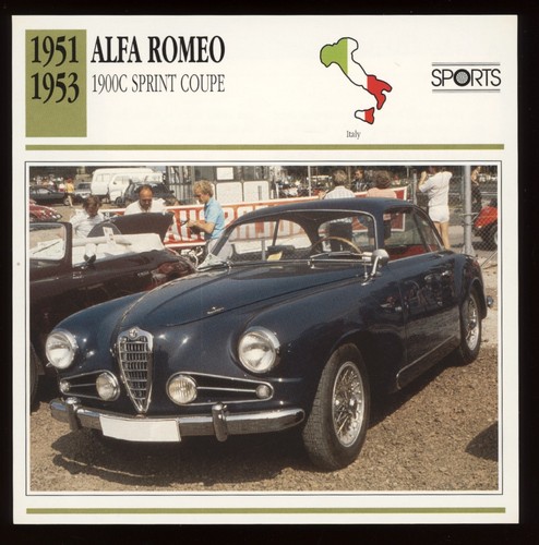 1951 1953 alfa romeo 1900c - 1953,