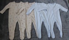 Baby Bodysuit Bundle of 4, Size 6-9 Months