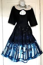 LINDY BOP MIDNIGHT CAT PRINT