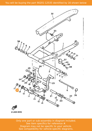 Yamaha washer plate - washer,,