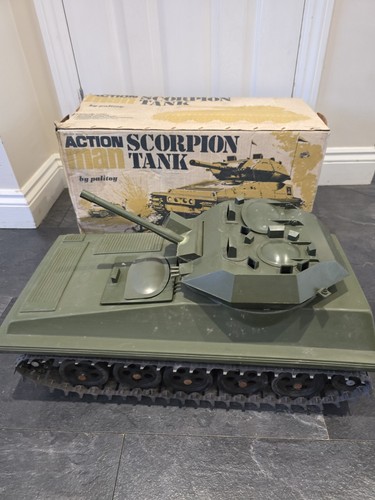 Palitoy action man - man, scorpion