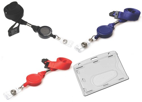 Retractable neck strap lanyard - retractable,