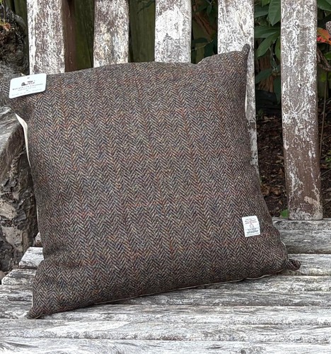 Harris tweed cushions made - tweed,