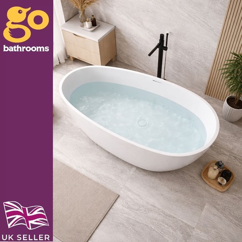 Solid stone freestanding - freestanding, bath