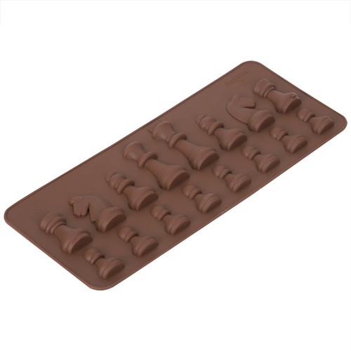 Silicone chess chocolate - silicone,