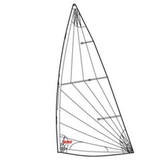 Holt Replacement Laser MK2 / ILCA7 3.8oz Radial Cut Sail : HT7602