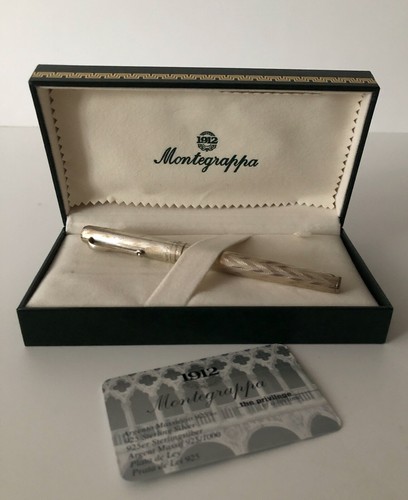 Vintage montegrappa silver pen - vintage,
