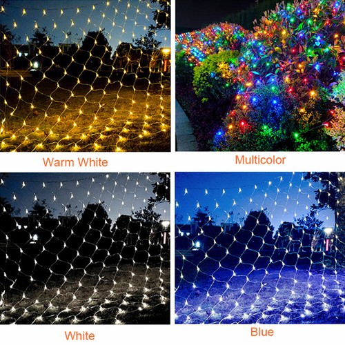 Led string fairy net lights - led,