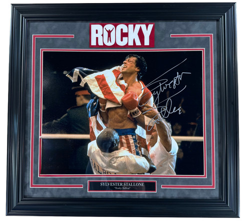 Sylvester stallone signed - stallone,