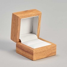 Luxury Wooden Ring Box With