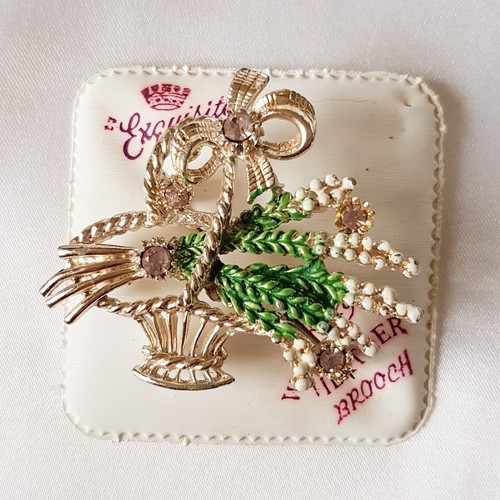 Brooch lucky white - brooch,