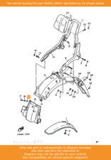 YAMAHA Washer, Plate