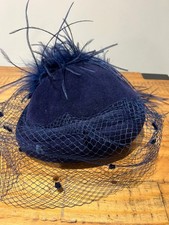 Vintage Navy Blue pill box