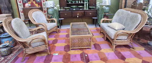 Vintage wicker conservatory - wicker,