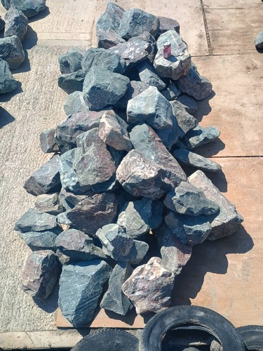 Large heap granite garden - of,