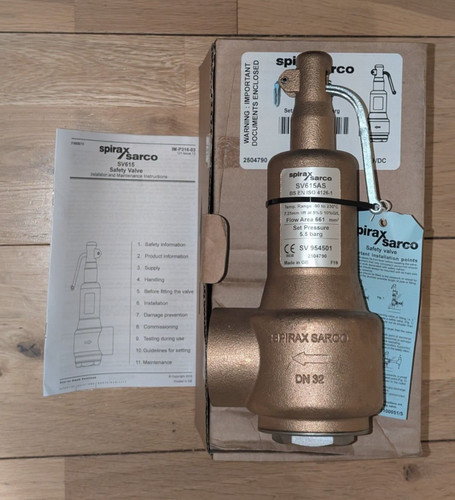 Spirax sarco sv615as dn20 - spirax,