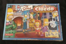 Cluedo The Simpsons Board Game Waddingtons . Incomplete see description. 