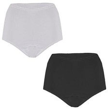 Cotton Incontinence Briefs Absorbable Pants Full Maxi Knickers Waterproof Pad