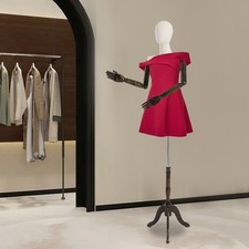 Female Mannequin, Clothes Display Model Body Stand with Head