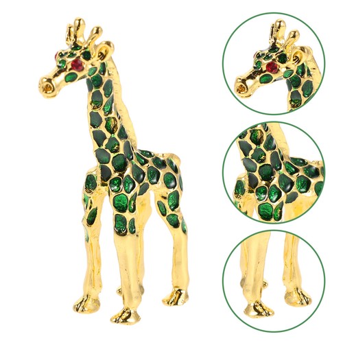 Handmade metal giraffe statue - handmade,