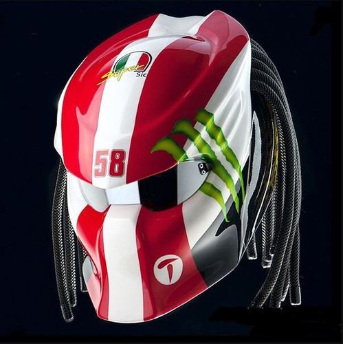 New predator motorcycle helmet - motorcycle,
