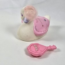 Belle Baby Swan Keypers Toy with Brush Vintage Tonka