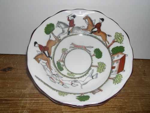 Wedgewood hunting scenes - hunting,