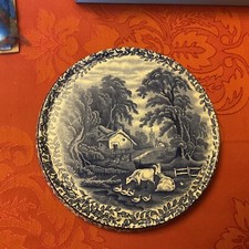 Antique blue & white teapot