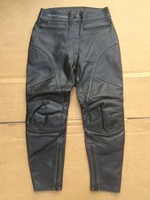 FRANK THOMAS Ladies Leather Motorbike Trousers Ladies UK 14 or 31" 32" Waist 98