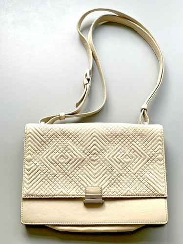 Reiss leather shoulder - leather,