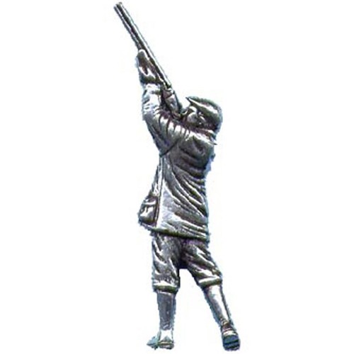 Pewter pin badge presented - pewter,