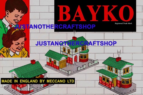 Bayko building set 1961 - building,