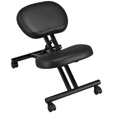 Home Office Kneeling Chair Ergonomic Computer Chair Soft Padded Seat Chair Black