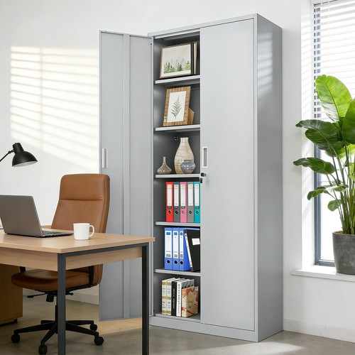 Filing cabinet tall metal - cabinet,