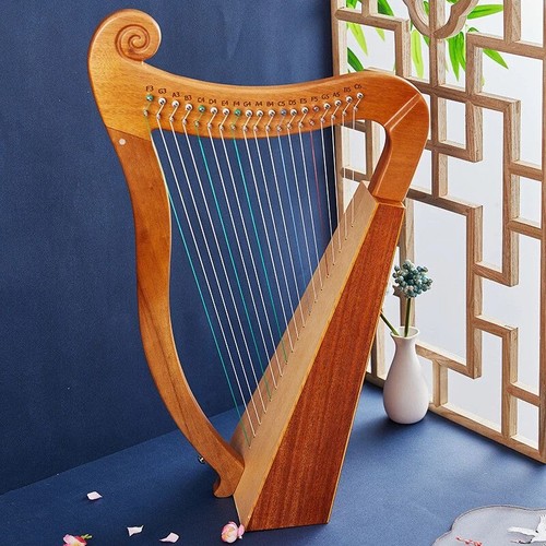 Small irish lever - lever, harp