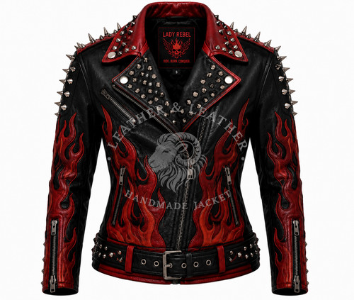 Handmade sheep leather punk - handmade,