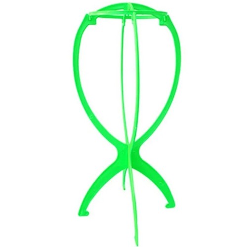 Black wig display stand - display,