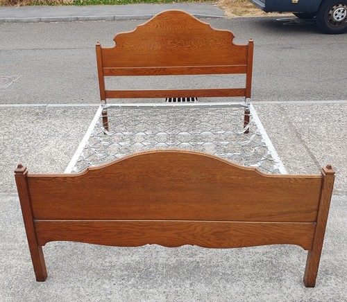 Antique solid oak - solid, double