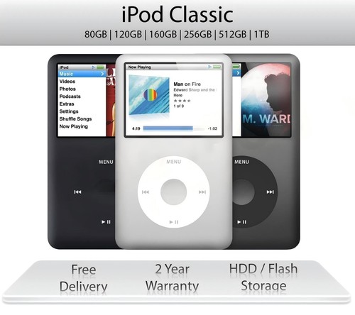 Ipod classic 120 160 - 120, 256