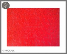 29.5x21cm FLOWERS FONDANT EMBOSSING SILICONE MAT FLORAL IMPRINT TEXTURED CAKE 