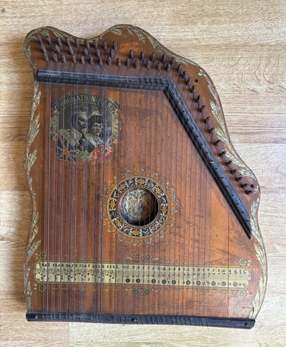 Antique zither autoharp - antique, /