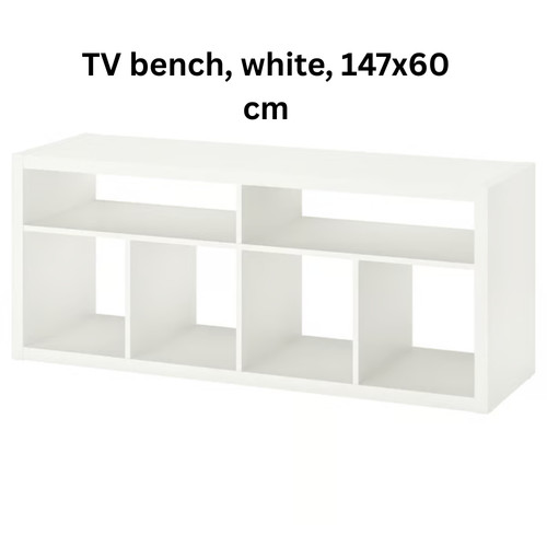New ikea kallax bench - new,