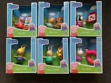 BNIB 6 x Peppa Pig Mini Figures - Peppa, Pedro, Gerald, Rebecca, Suzy & Zoe