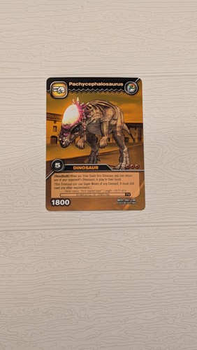 Pachycephalosaurus gold rare - pachycephalosaurus,
