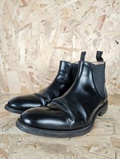 Mens Loake Ascot Black Leather