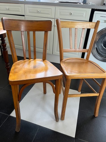 Antique wooden french bistro - antique,