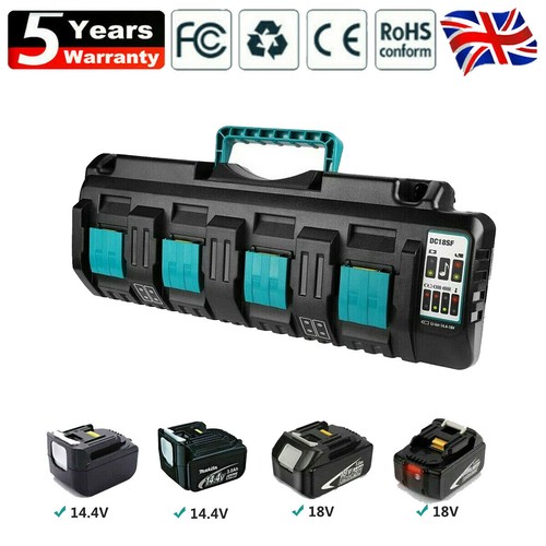 Dc18sf 18v multi 4 ports - 14.4v-18v, 4-ports