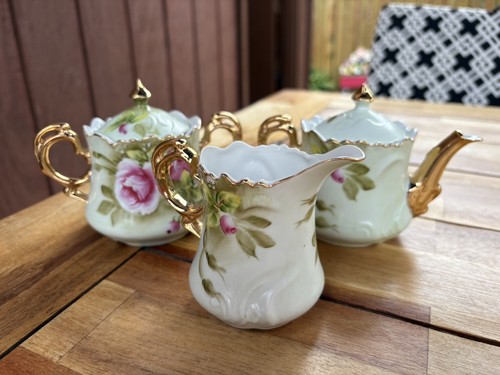 Vintage lefton green heritage - green,
