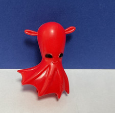 Octonauts THE RED SQUID - Very Good Condition - Plastic 3D Squid Gup B